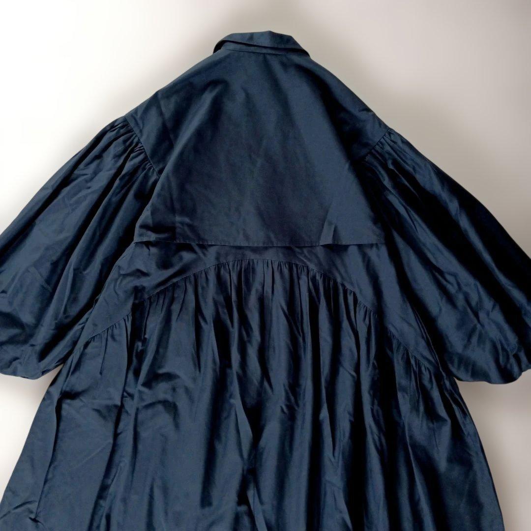 美品タグ付◆poppy スプリングコート　バルーンスリーブ　フレア　あさぎーにょ