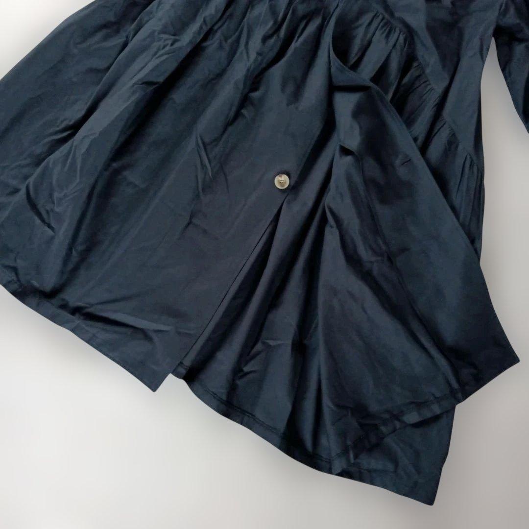 美品タグ付◆poppy スプリングコート　バルーンスリーブ　フレア　あさぎーにょ