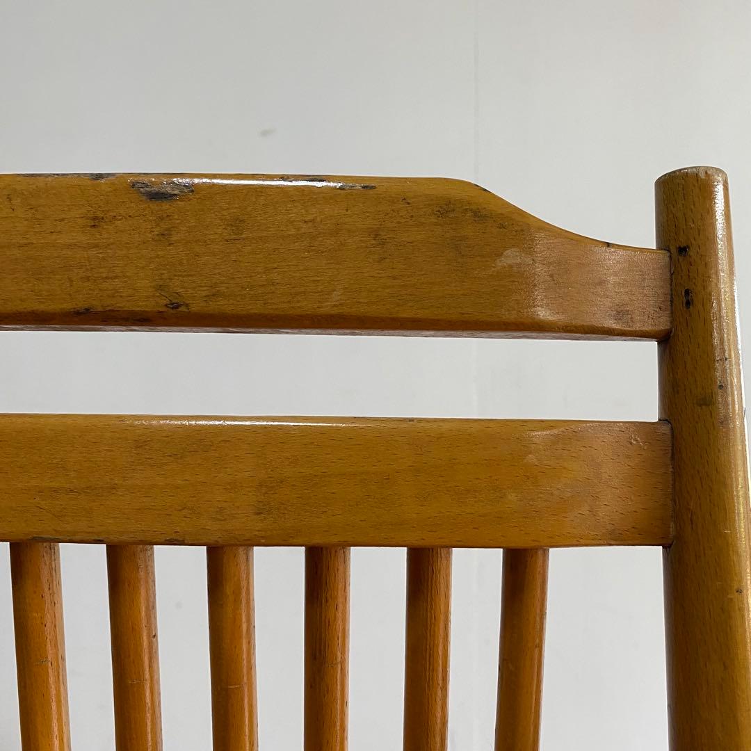 2脚セット ヴィンテージ ダイニングチェア 椅子 木製 レトロ モダン y110