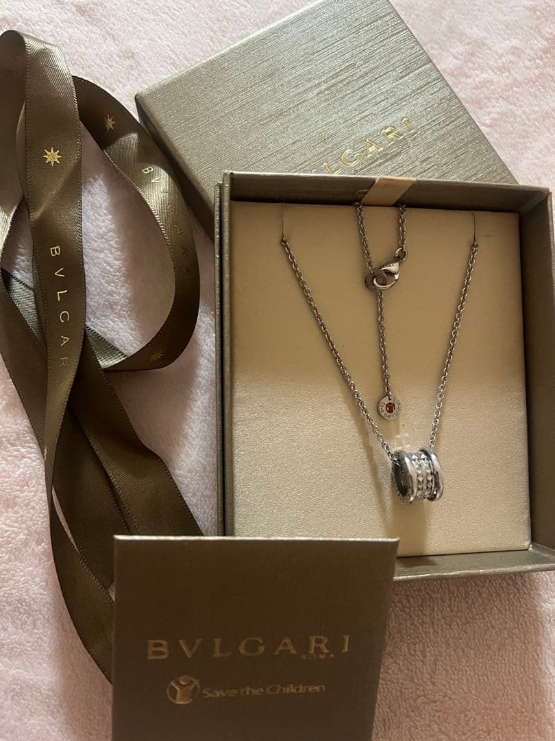 【正規品　美品】BVLGARI ブルガリ B.zero1 ロック ネックレス