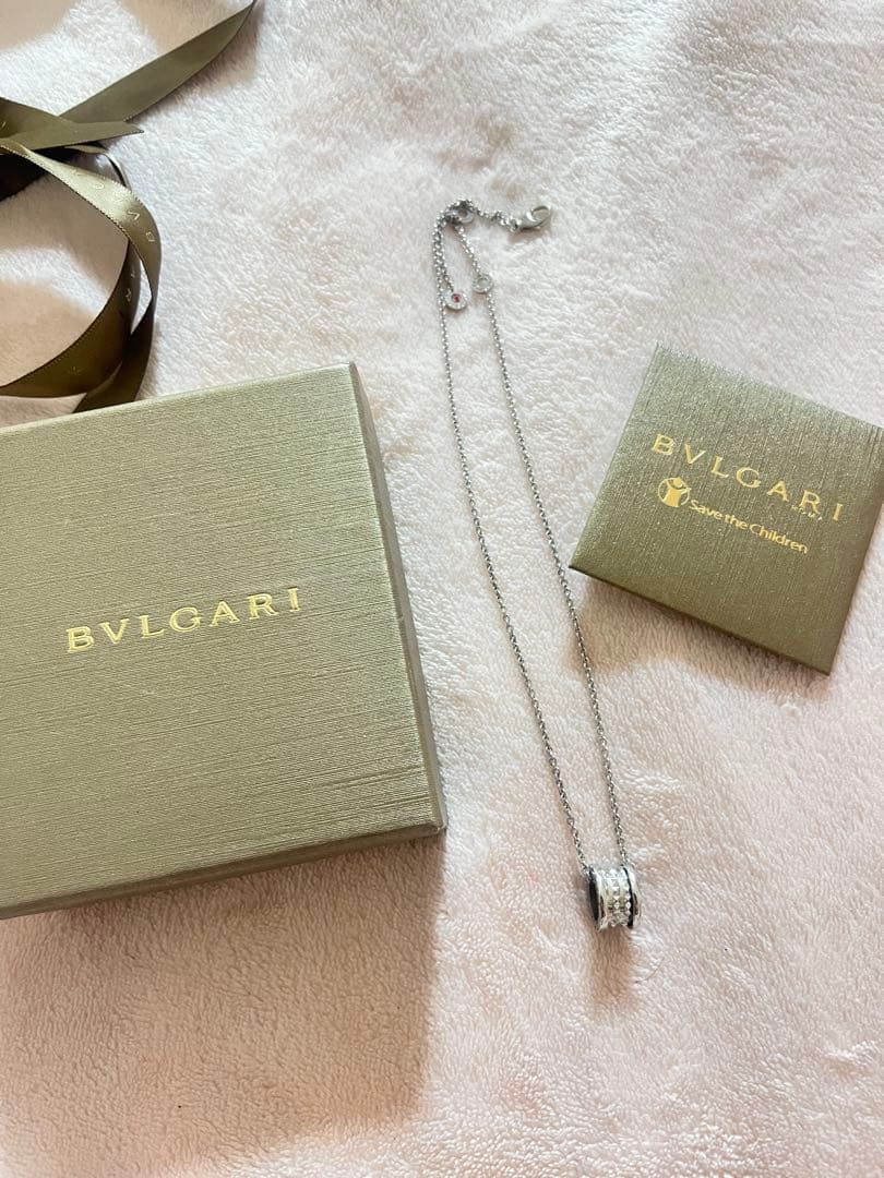 【正規品　美品】BVLGARI ブルガリ B.zero1 ロック ネックレス