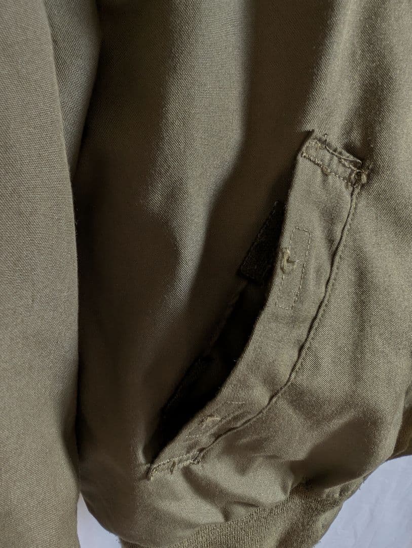 US ARMY フライトジャケット L-R ヴィンテージ ヘリクルー