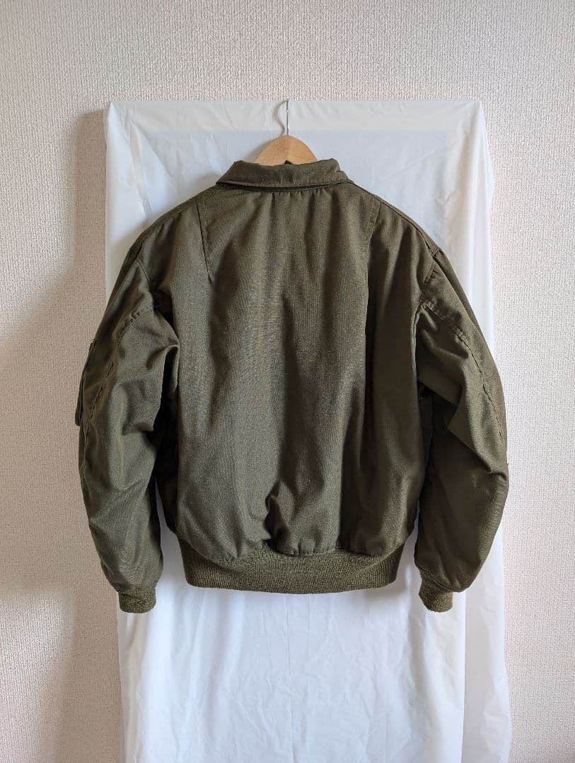 US ARMY フライトジャケット L-R ヴィンテージ ヘリクルー