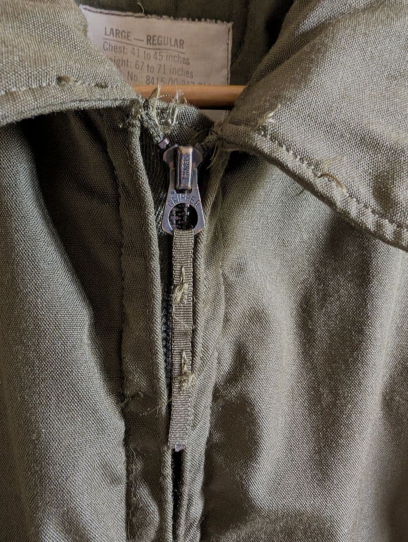 US ARMY フライトジャケット L-R ヴィンテージ ヘリクルー