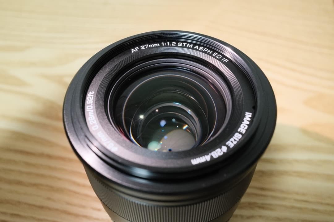 VILTROX AF 27mm F1.2 Zマウント