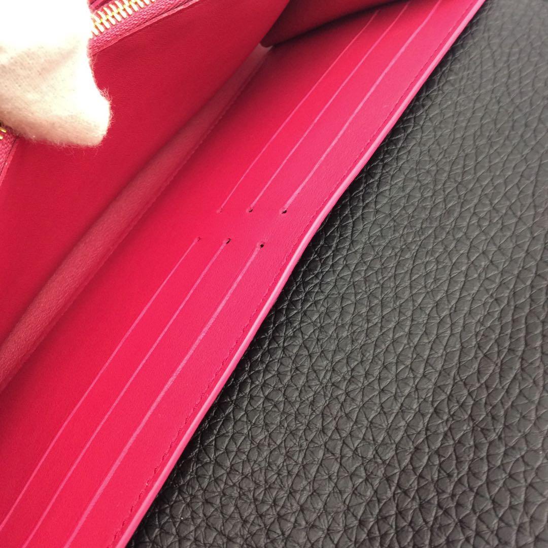 ルイヴィトン トリヨン 黒 ノワール ポルトフォイユ カプシーヌ 長財布