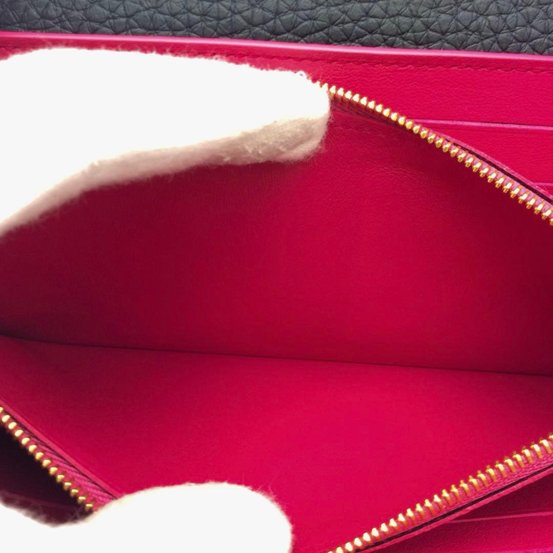 ルイヴィトン トリヨン 黒 ノワール ポルトフォイユ カプシーヌ 長財布