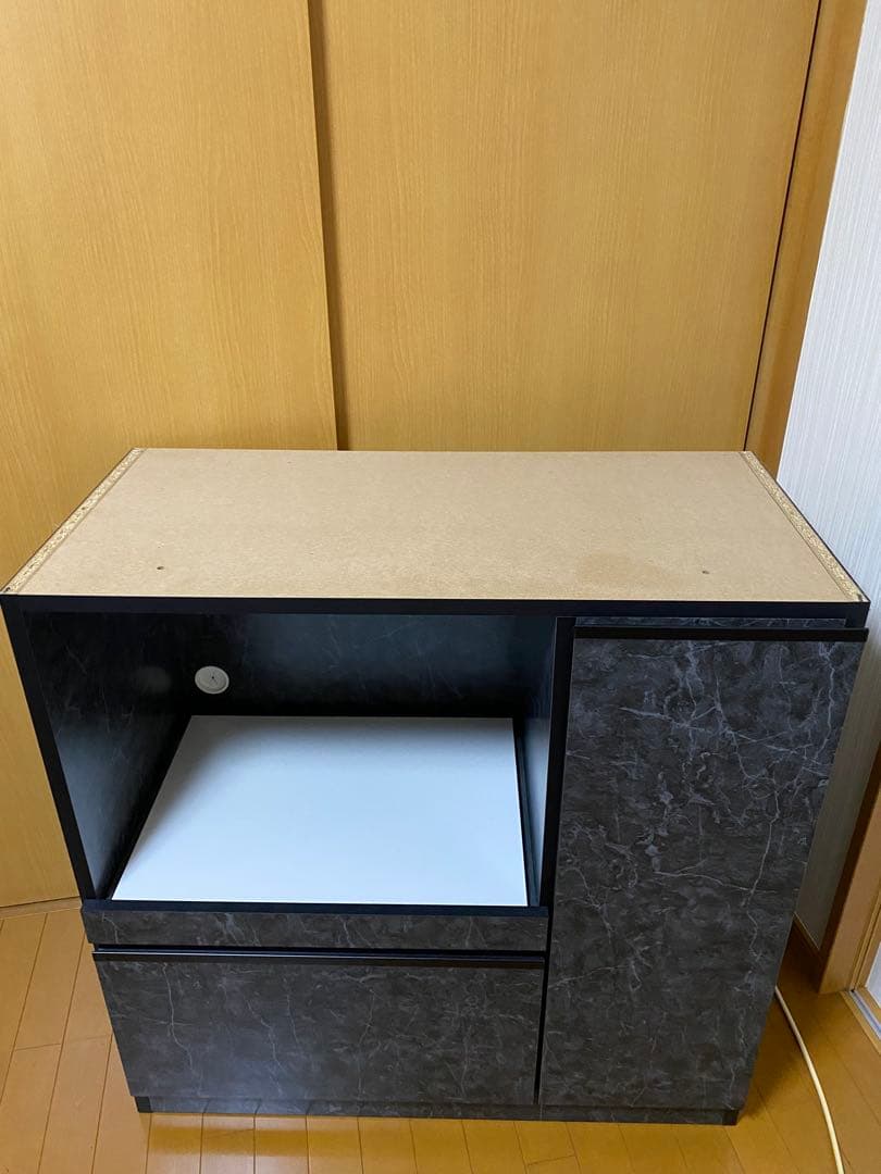 (※直接引取り希望)ユアーズ　大理石調レンジボード