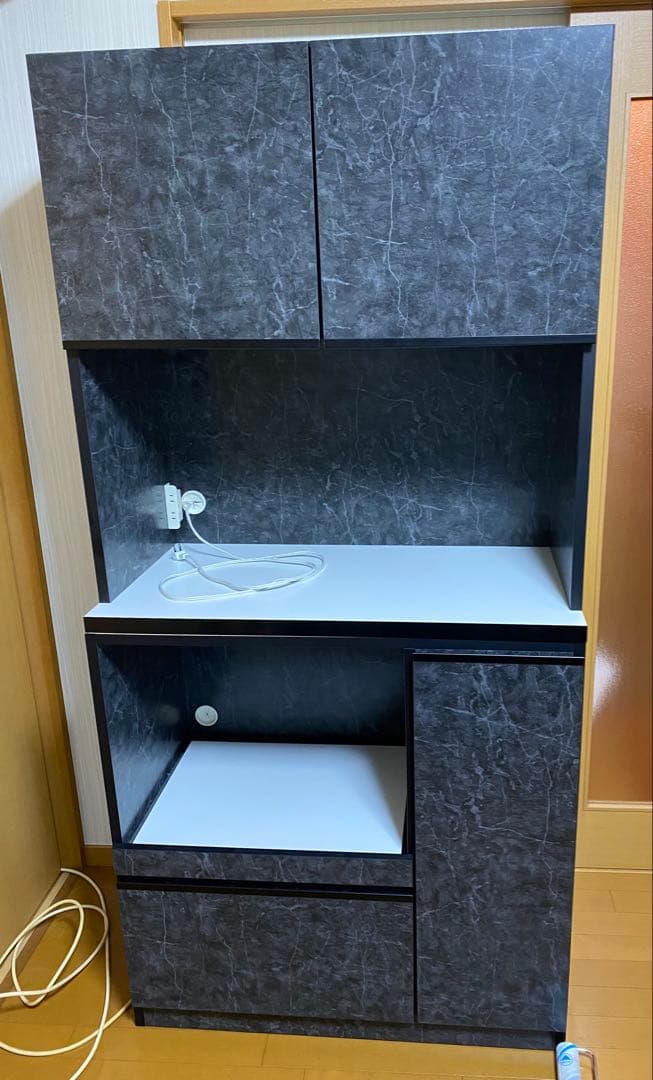 (※直接引取り希望)ユアーズ　大理石調レンジボード