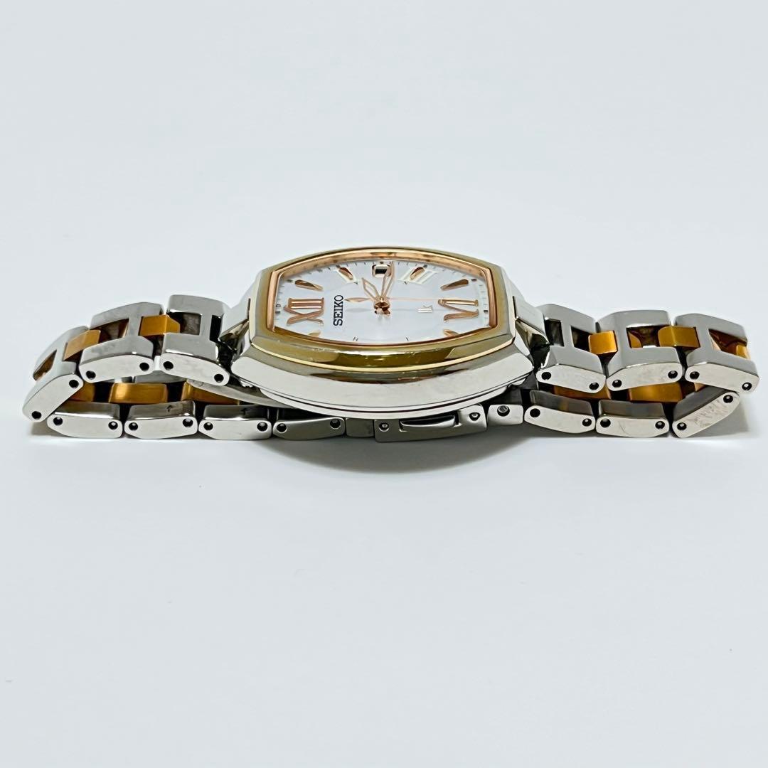 【美品・箱付】SEIKO LUKIA レディース腕時計 SSQW028 電波