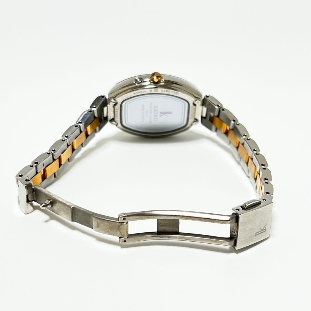 【美品・箱付】SEIKO LUKIA レディース腕時計 SSQW028 電波
