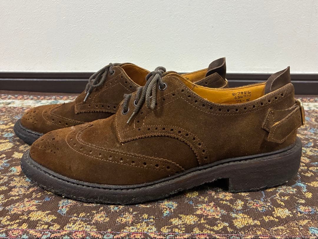 G*e様 【Tricker's×NEPENTHES】バックストラップ付き ウィン