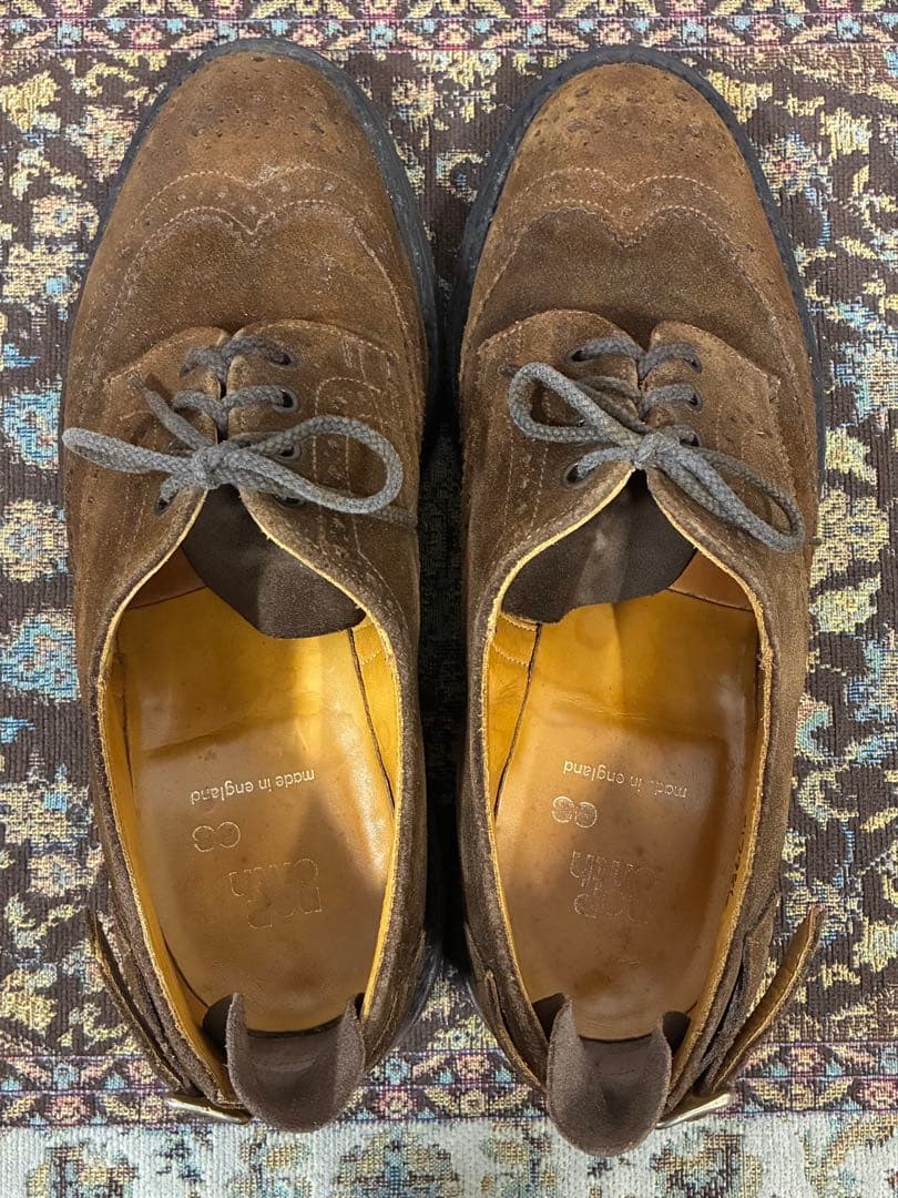 G*e様 【Tricker's×NEPENTHES】バックストラップ付き ウィン