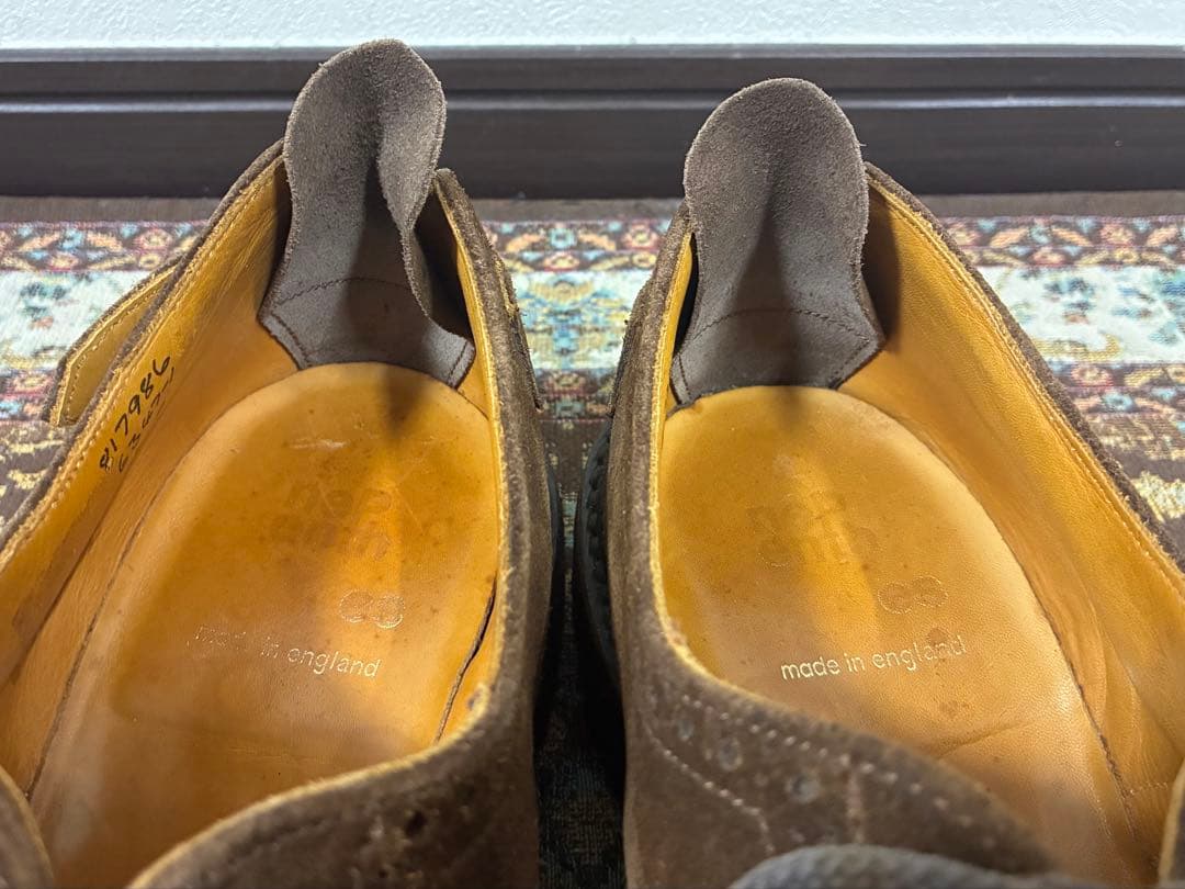 G*e様 【Tricker's×NEPENTHES】バックストラップ付き ウィン