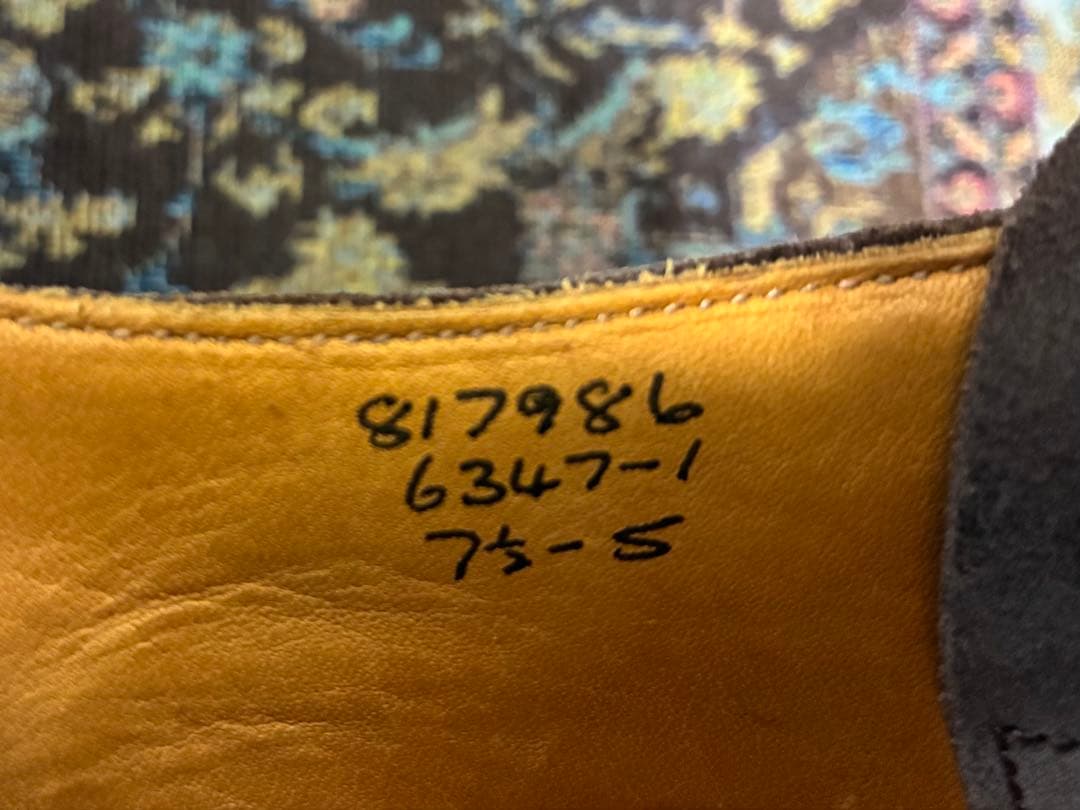 G*e様 【Tricker's×NEPENTHES】バックストラップ付き ウィン