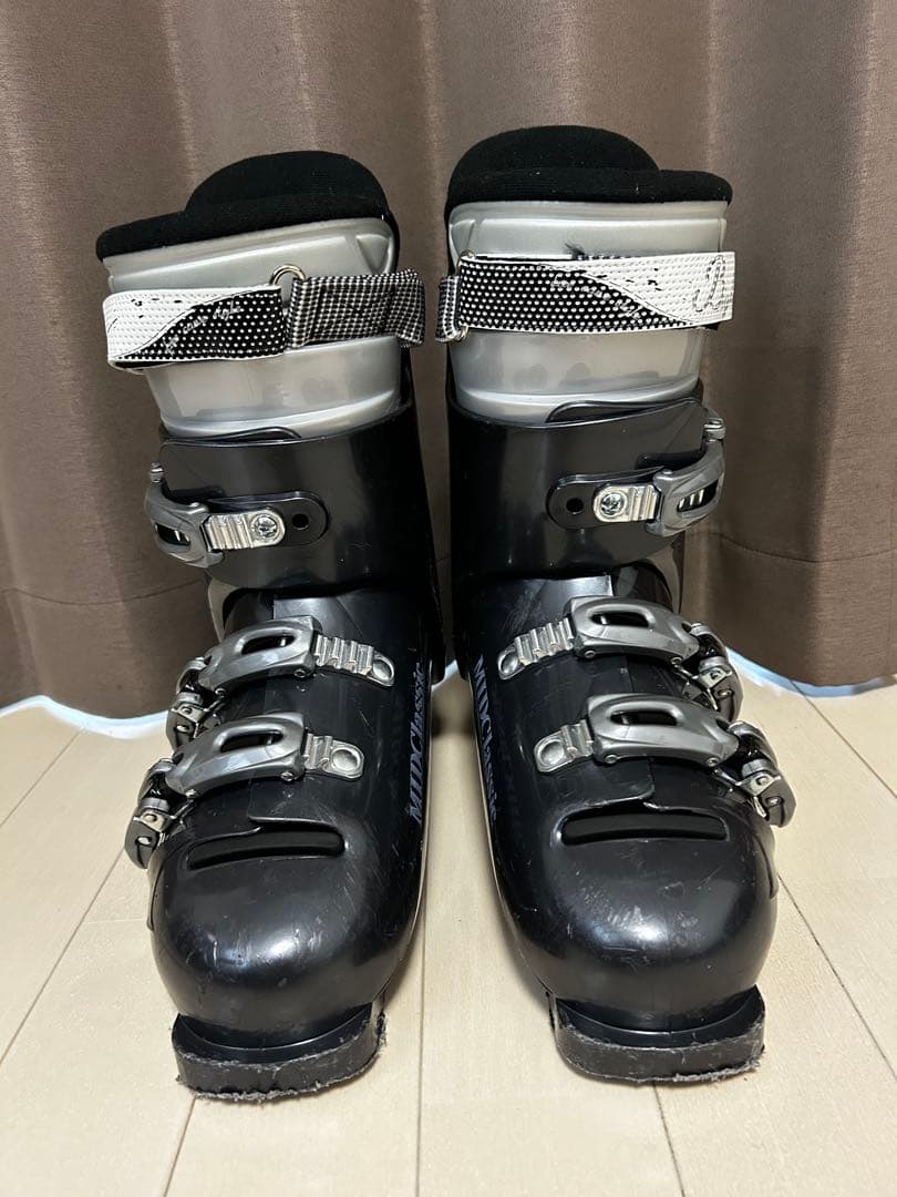 AK スキーセット マルチカラー スキーブーツ2足付 ブラックスキーセットケース