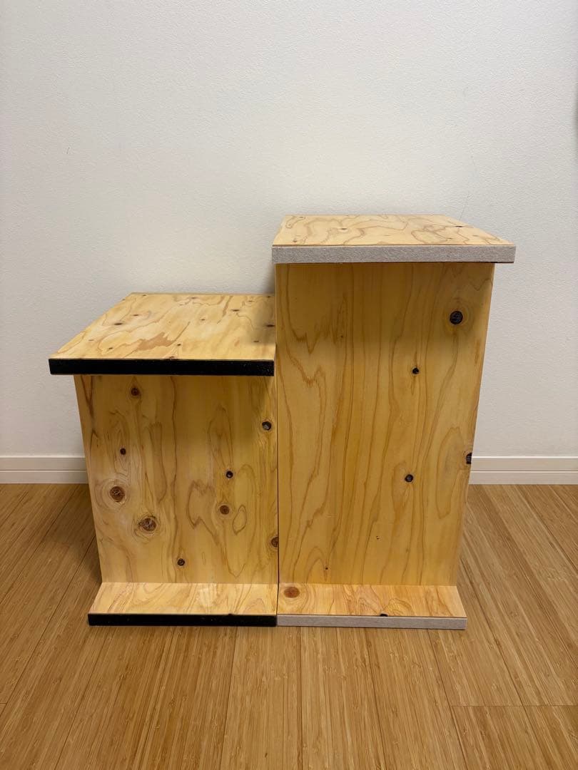 図工室のイス　2点 450 600 スツール　イエノLabo