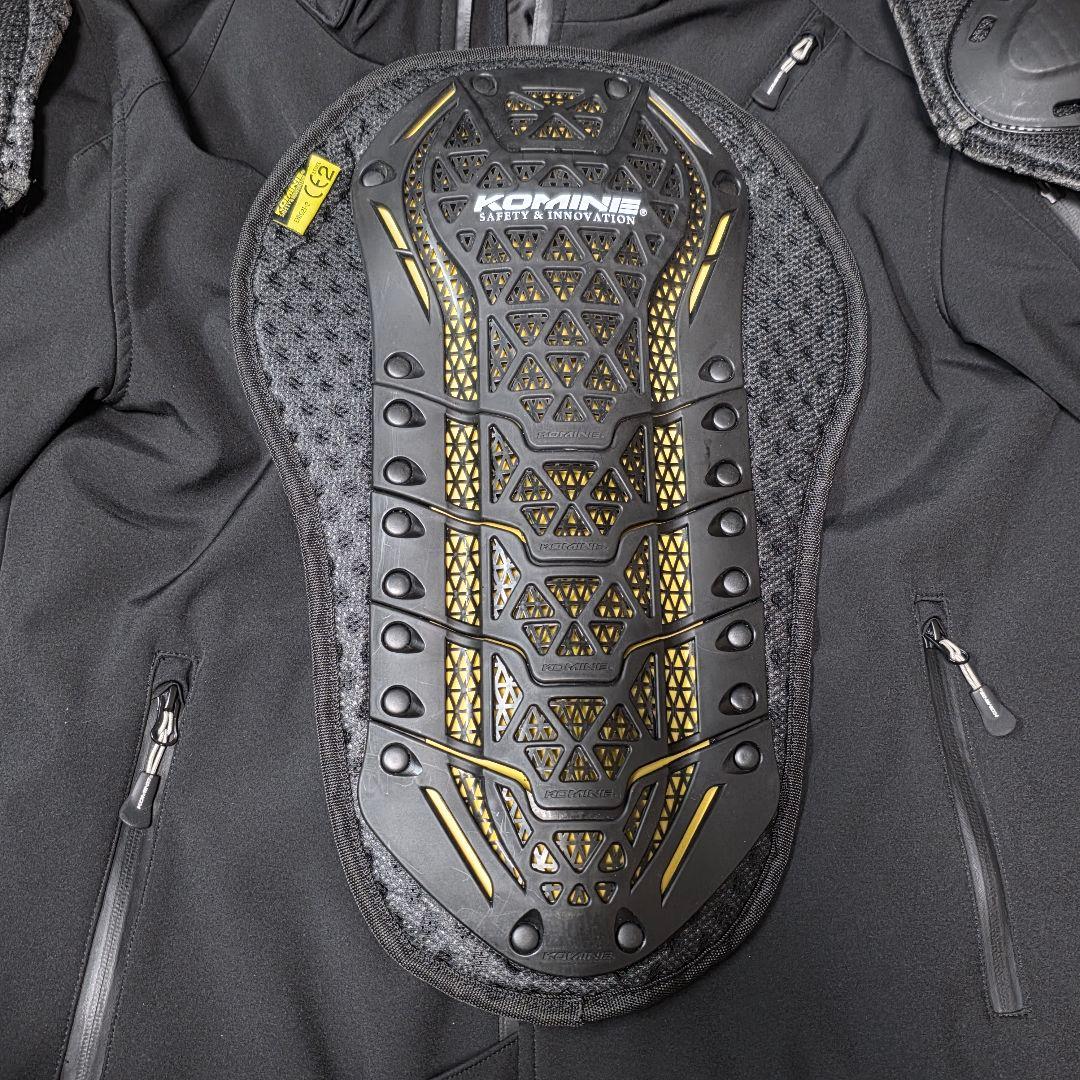 KOMINE バイクジャケット JK-5792 Neo Black 2XLサイズ