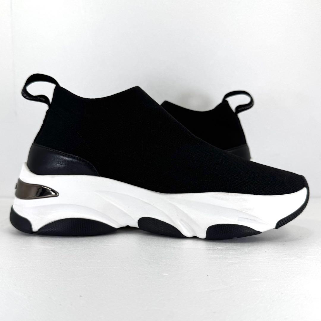 【+diana】 プラスダイアナ （24.5） ニットソックススニーカー 美品