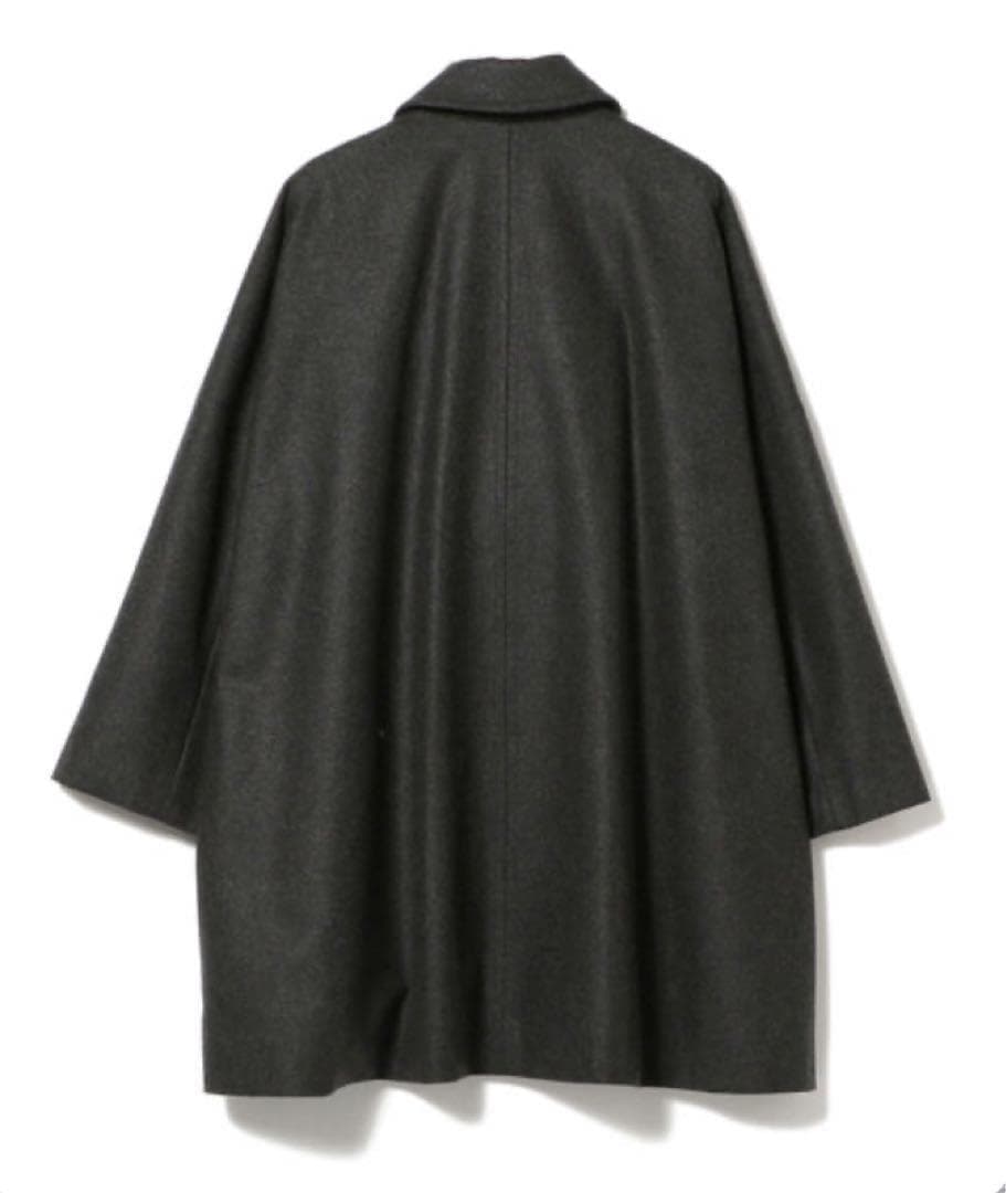 ☆新品★Demi-Luxe BEAMS Ｗポケットフレアコート　ウール 38