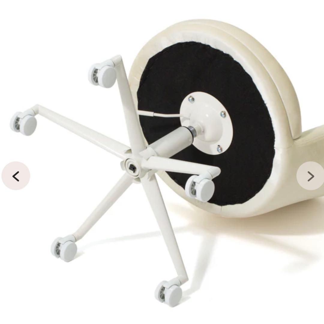 francfranc シェル　デスクチェア　ホワイト