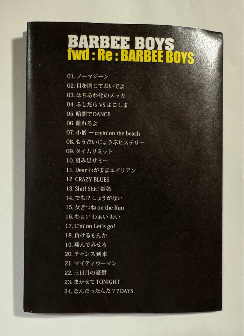 【中古】[DVD] fwd:Re:BARBEE BOYS バービーボーイズ
