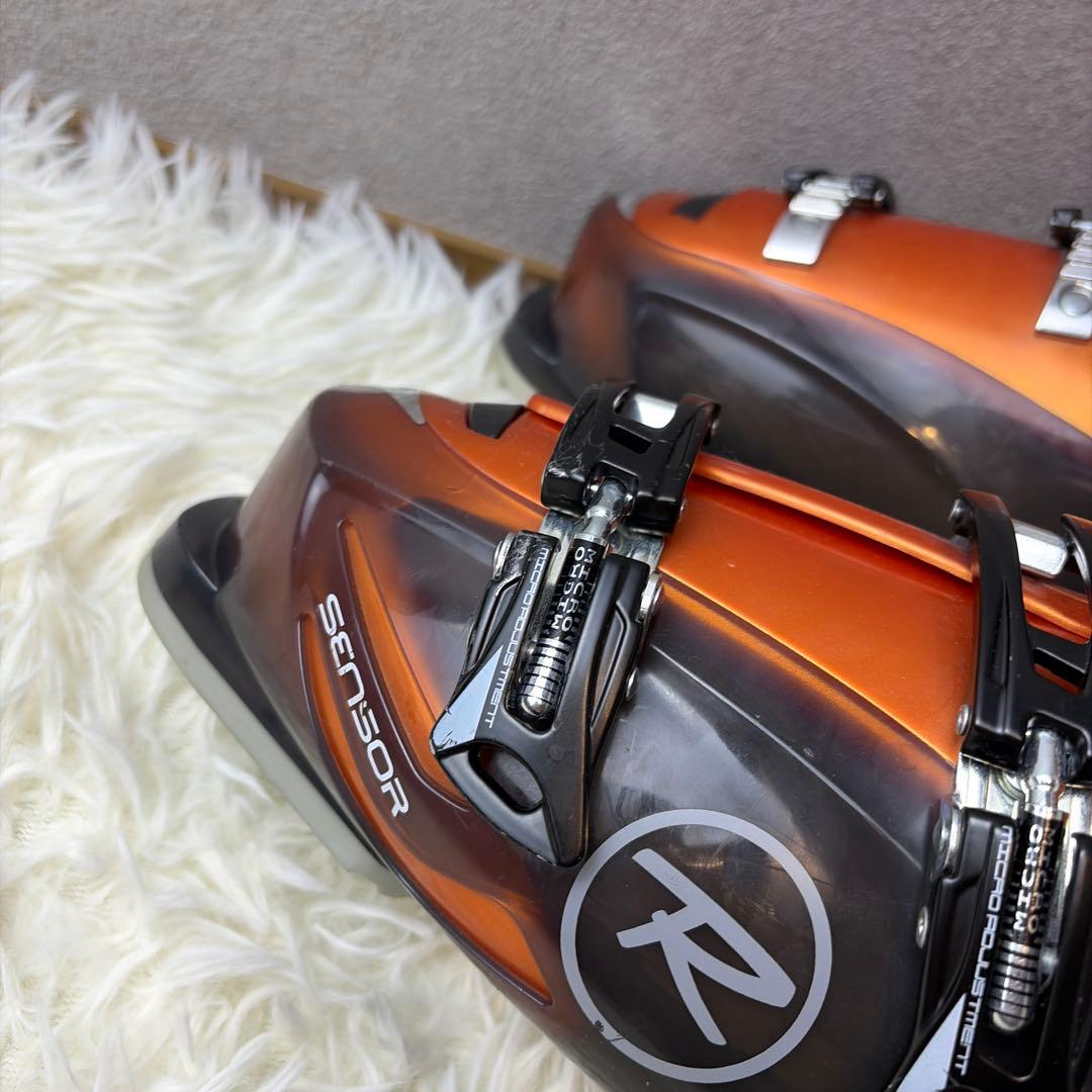 ロシニョール ROSSIGNOL 27.5cm メンズ　スキーブーツ オレンジ