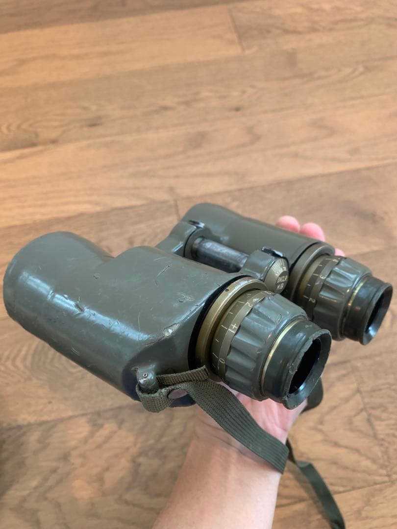 米軍実物 M19 7x50 軍用双眼鏡ハードケー ス付　レア