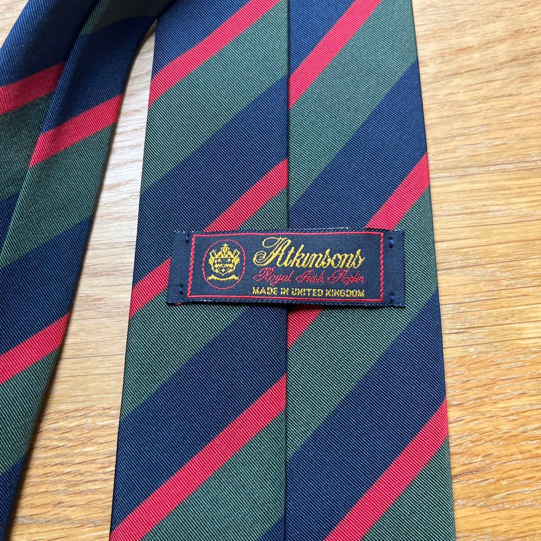 bon vieux別注 アトキンソンズ　ネクタイ