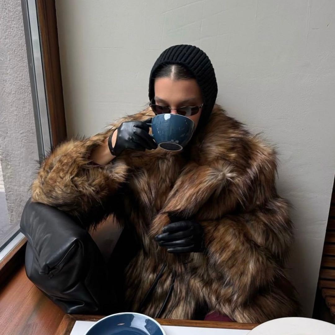 ブラウンファーコート