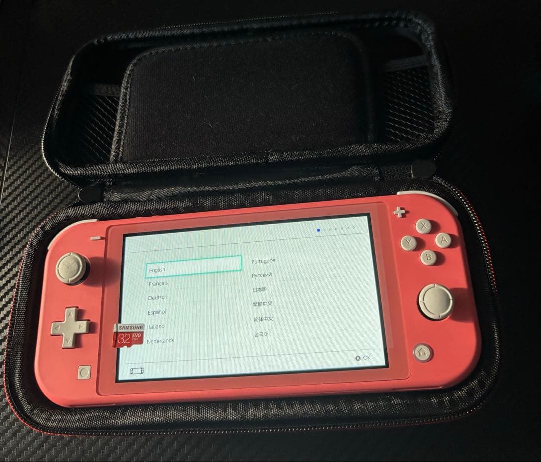 Switchライト ピンク コーラル 訳あり ジャンク