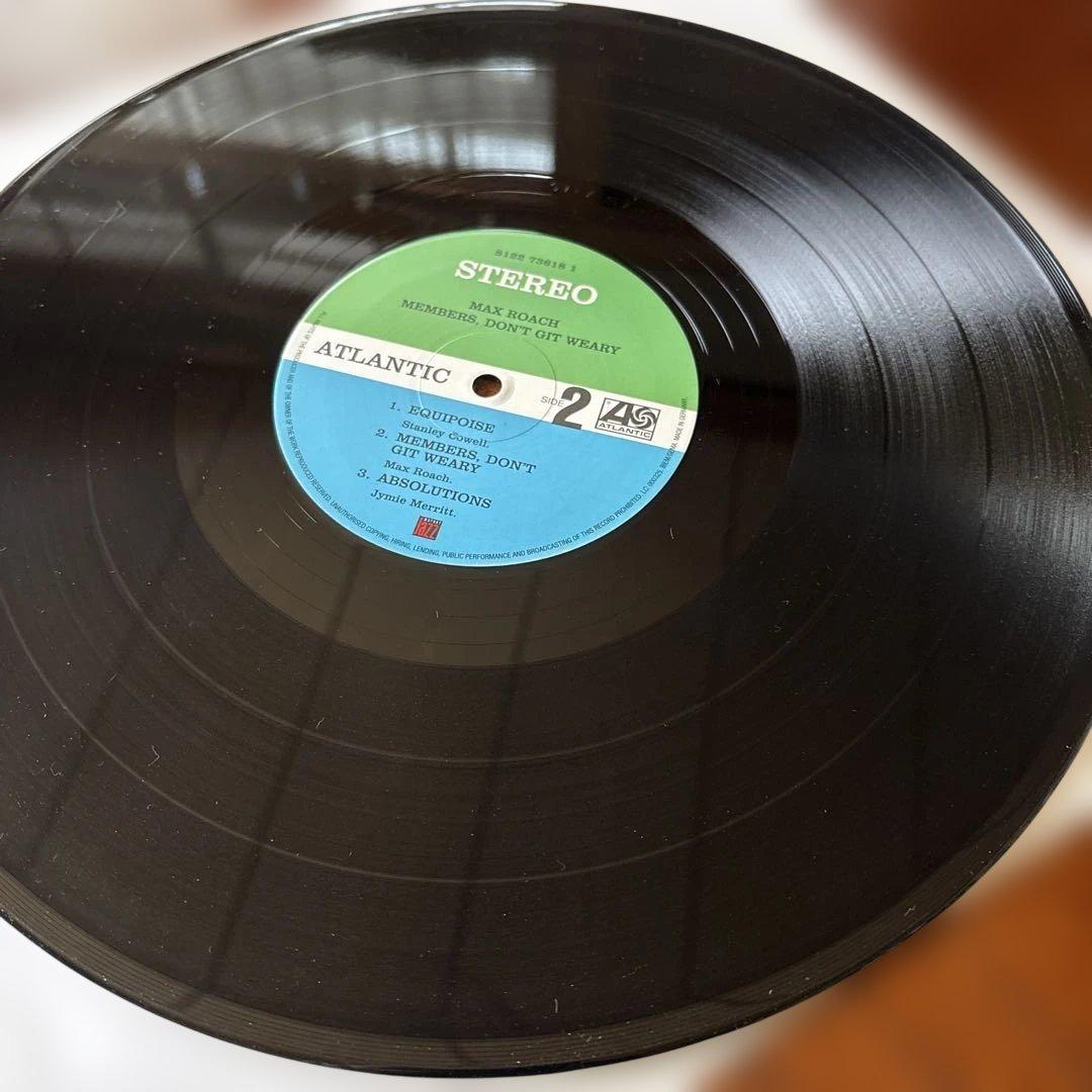 洋楽 MAX ROACH members don\"t git weary LP