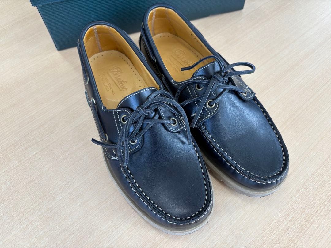 靴 Paraboot TOMORROWLAND MALO RAID NAVY 6.5