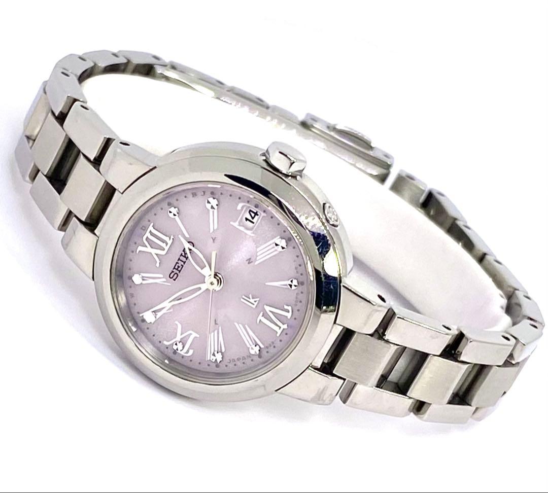 SEIKO☆LUKIA☆ルキア☆電波ソーラー☆ダイヤシールド☆耐磁☆58300円