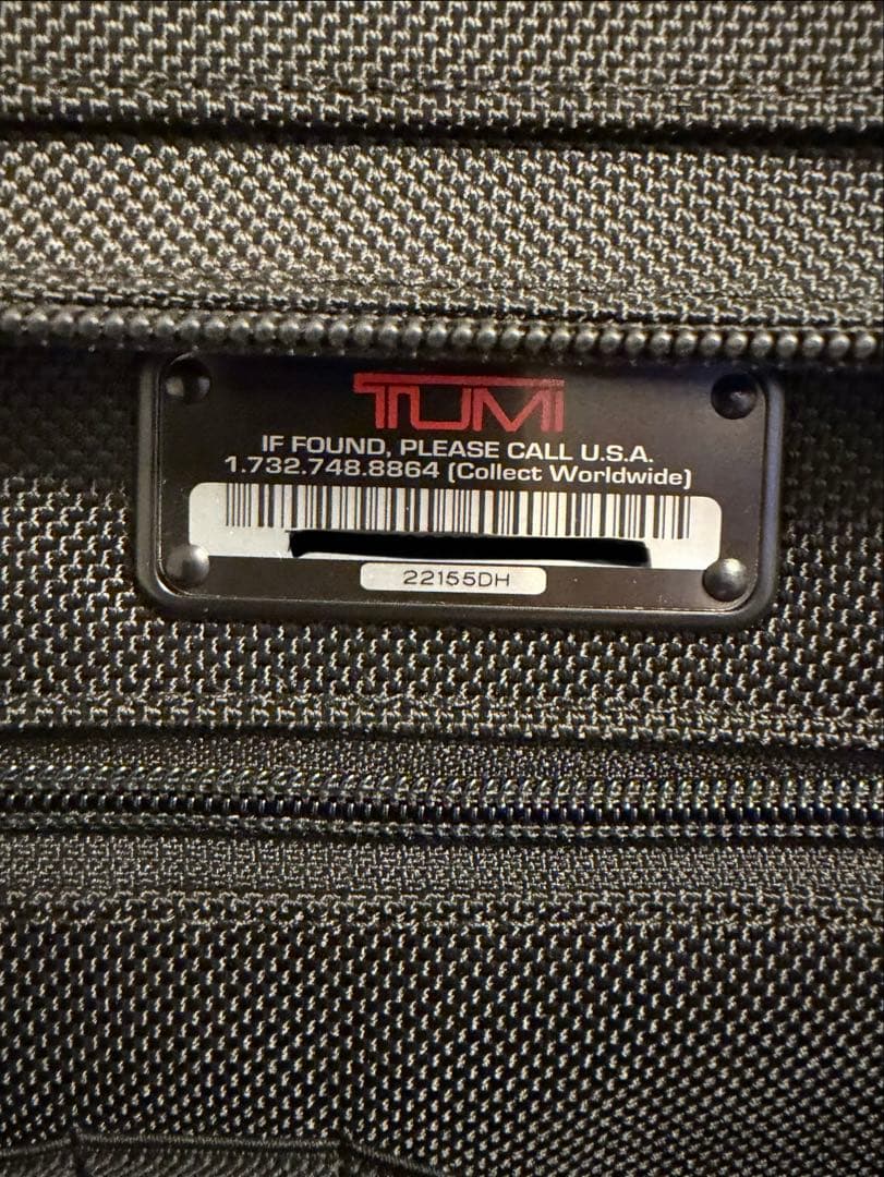 t*m様 お買得 TUMI 22155DH ボストンバッグ 美品