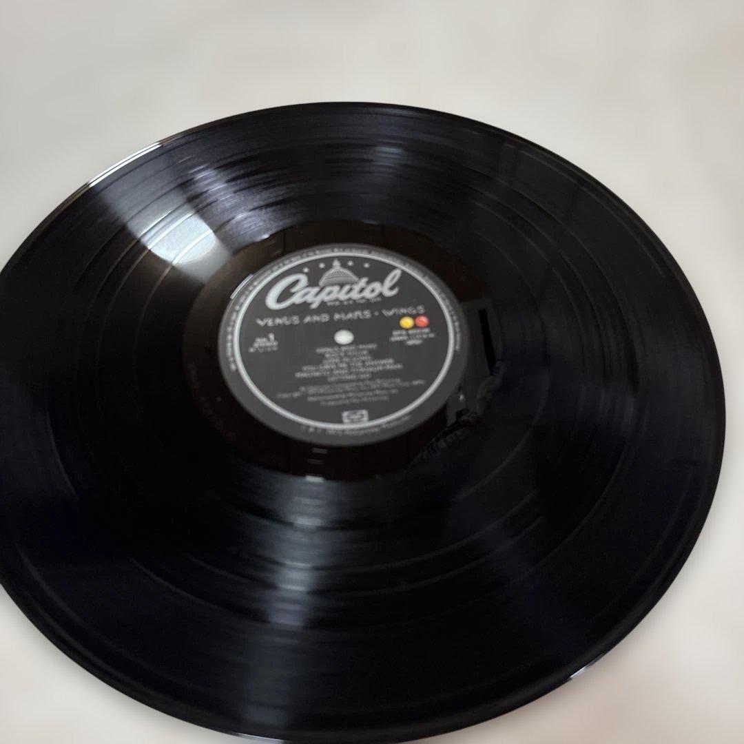 美品　Wings Venus and Mars レコード