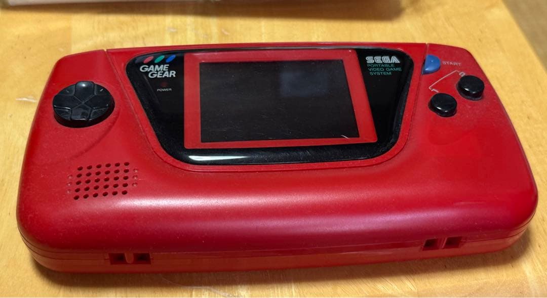 ゲームギア　本体　赤
