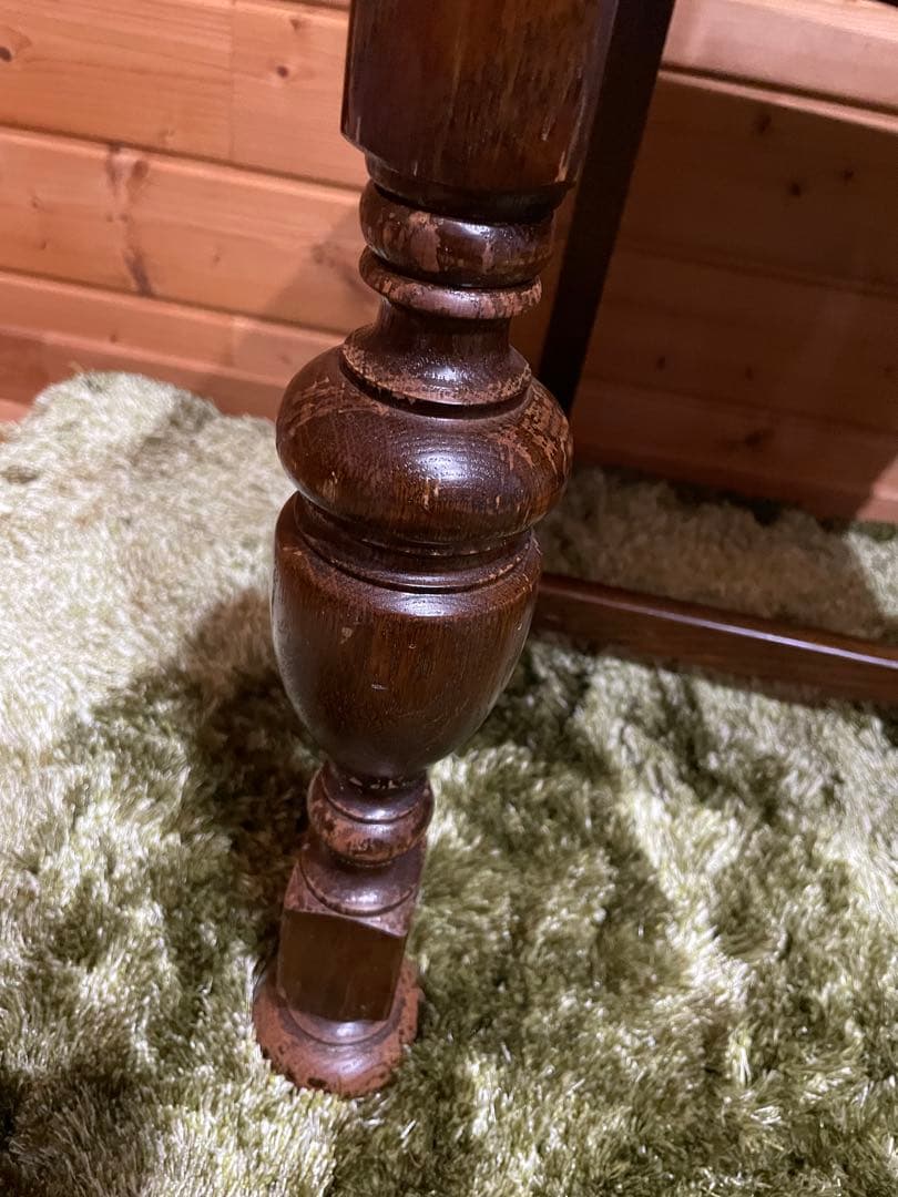 イギリス　バルボスレッグチェア　ダイニングチェア　ビンテージ　2脚　アンティーク