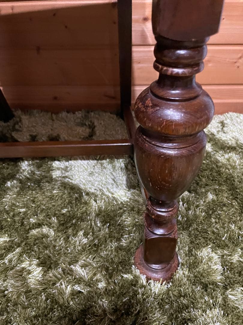 イギリス　バルボスレッグチェア　ダイニングチェア　ビンテージ　2脚　アンティーク