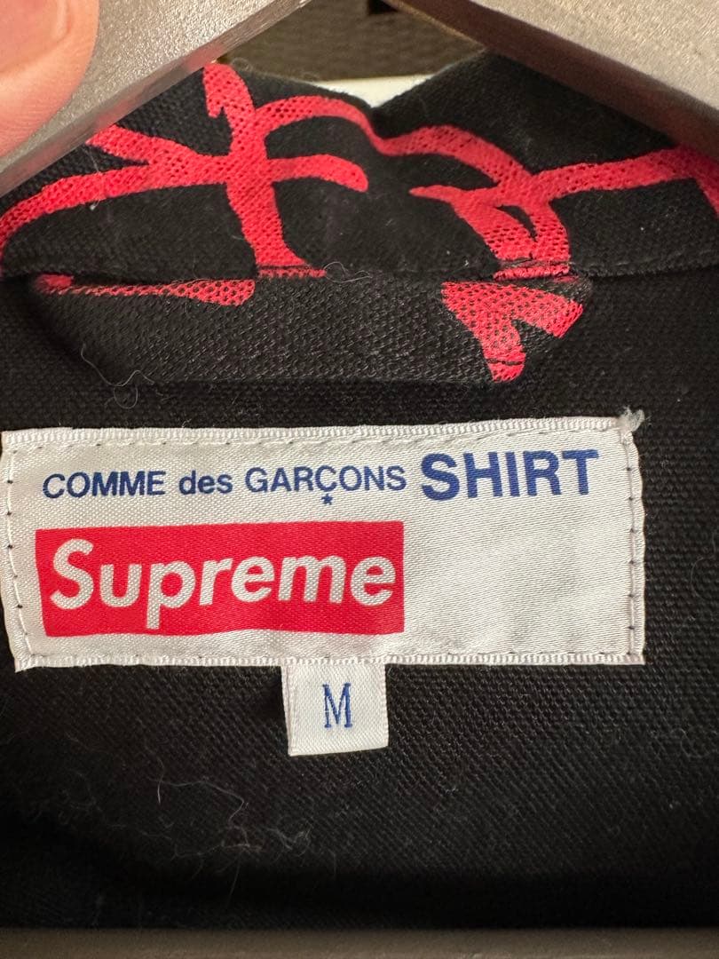Supreme×COMME des GARCONS SHIRT Mサイズ