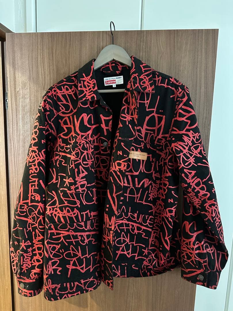 Supreme×COMME des GARCONS SHIRT Mサイズ