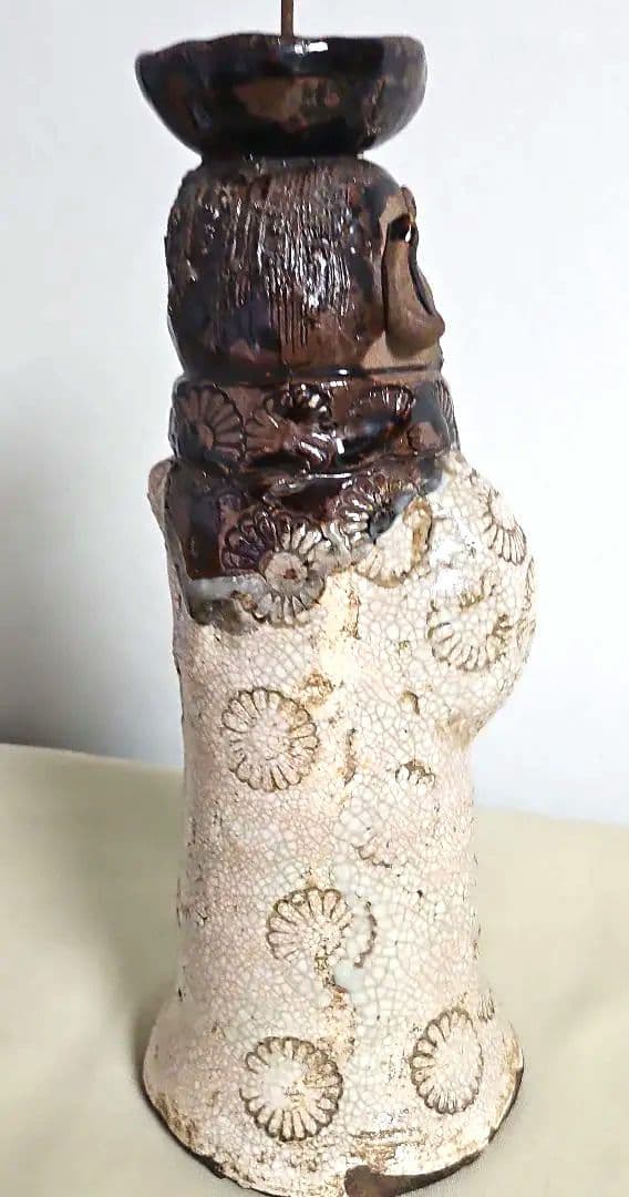 蝋燭立『鳩を抱いた伴天連』