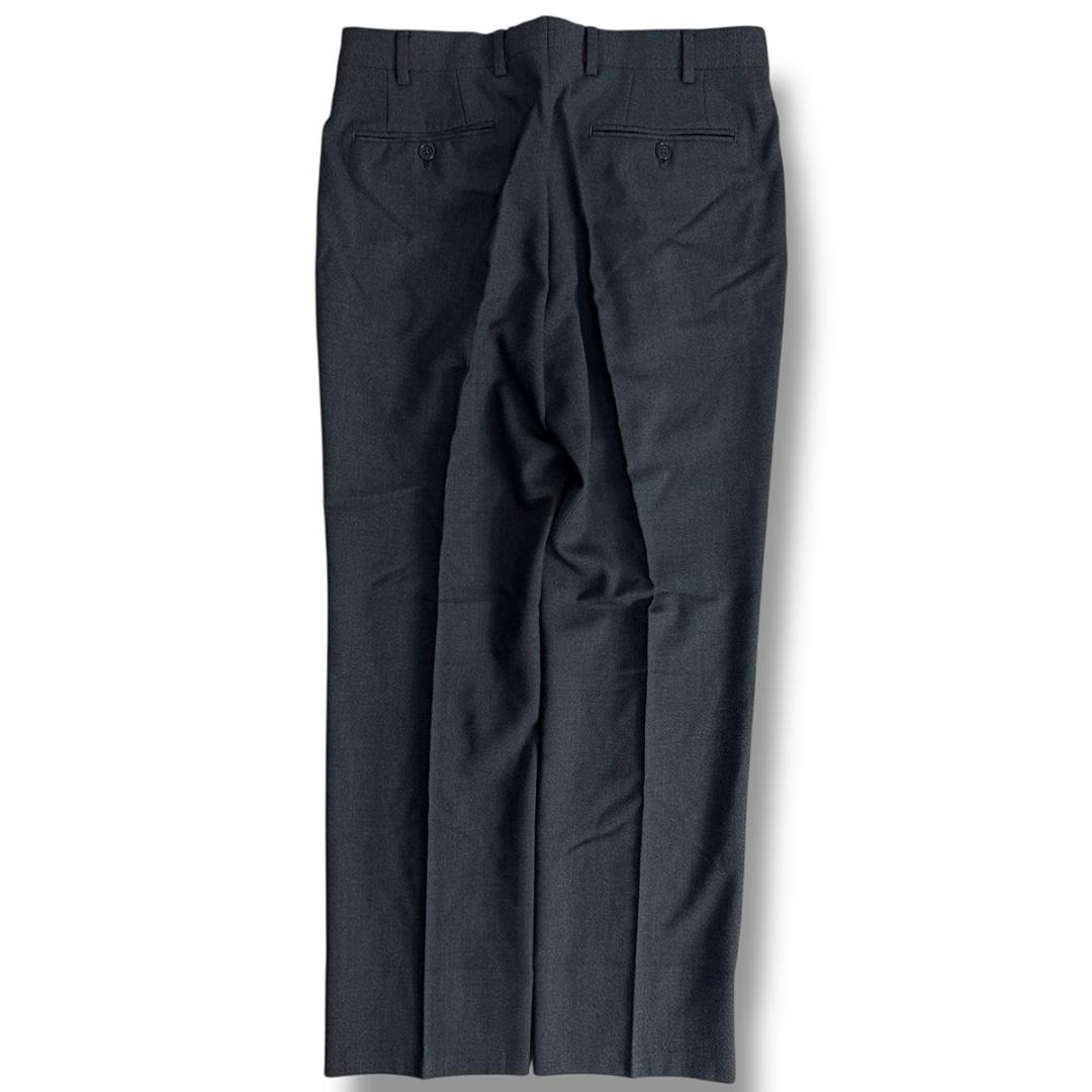 J7179 美品 アルマーニコレッツォーニ ソリッドスーツ グレー 48