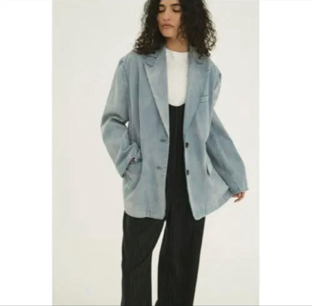 ジャケット・アウター CLANE FADED COLOR TAILORED JACKET