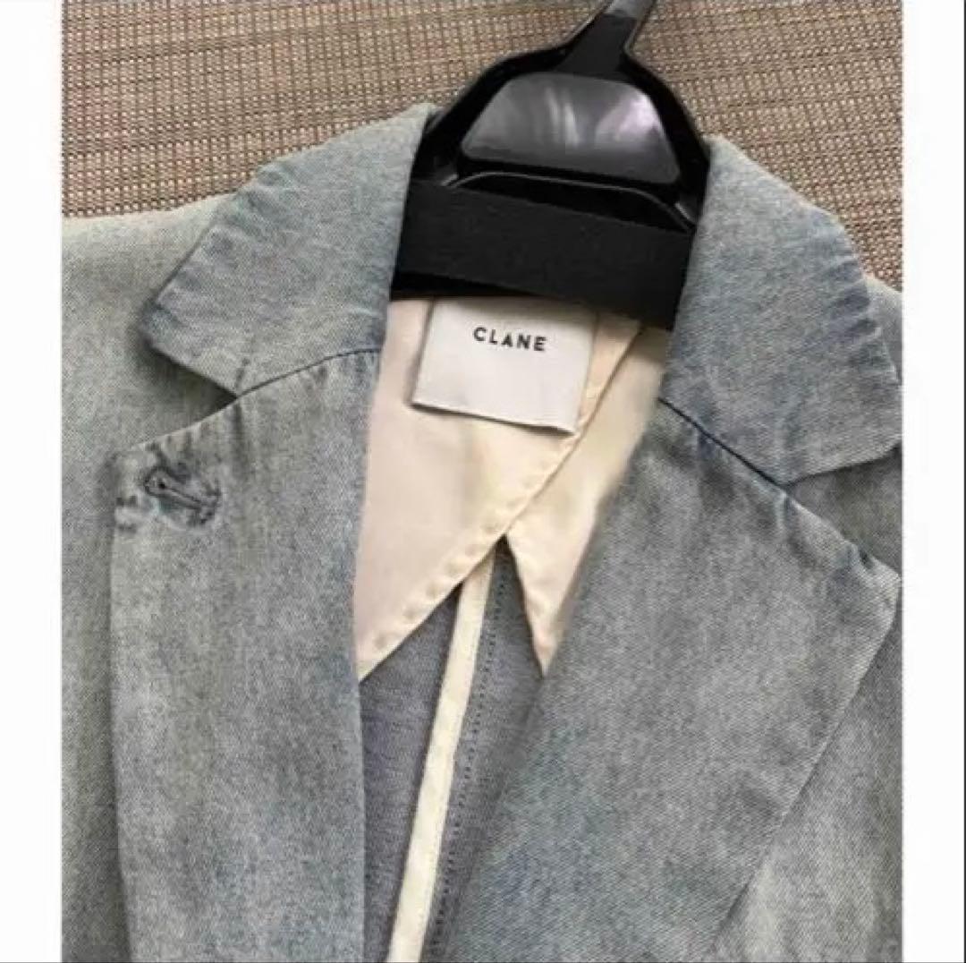 ジャケット・アウター CLANE FADED COLOR TAILORED JACKET