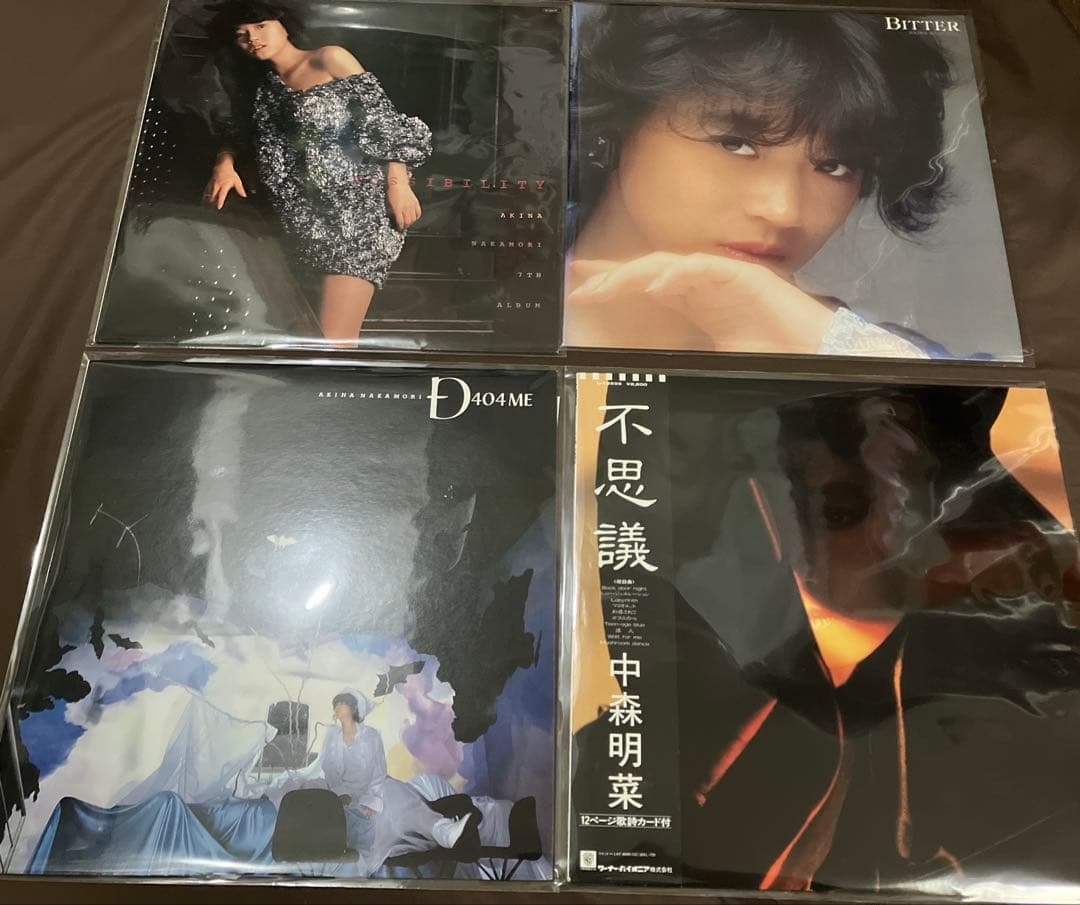 中森明菜　LP レコード　16枚セット