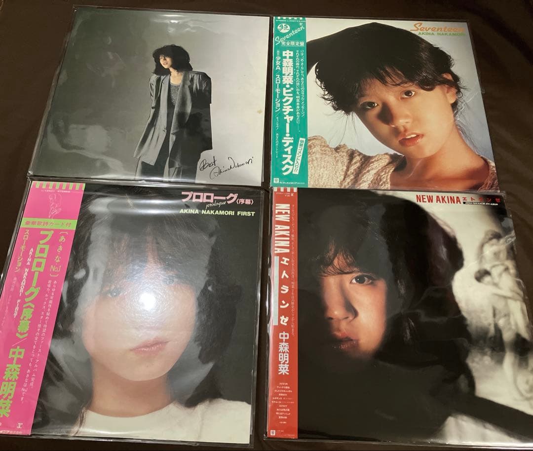 中森明菜　LP レコード　16枚セット