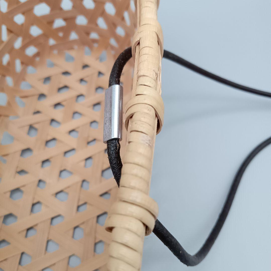 竹工芸作家 船橋 正則 弁当籠 深型 カゴ かご