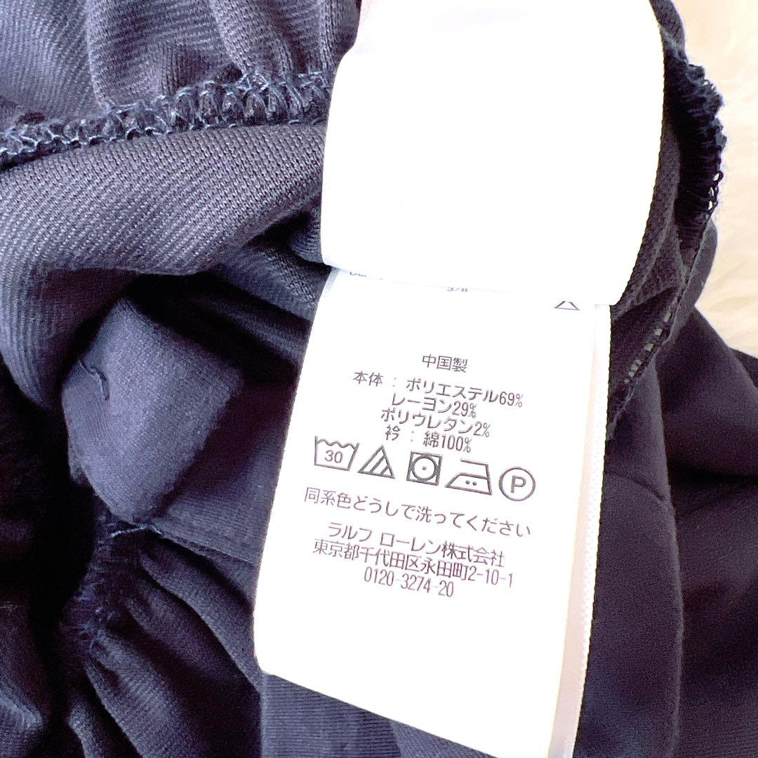 【新品に近い】ラルフローレン 110 ネイビーワンピース　お受験　上品　襟付き