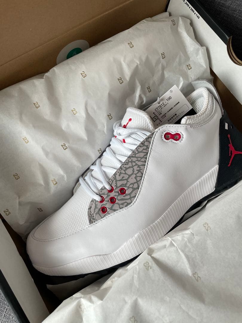 新品未使用Jordan ADG2 ゴルフシューズ 28.5cmブラック/レッド